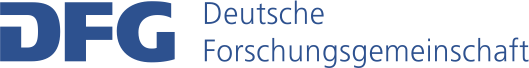 Logo of the Germany Research Foundation (Deutsche Forschungsgemeinschaft, DFG)